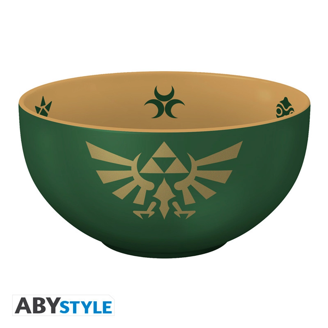 Abysse: The Legend of Zelda - Bowl 600ml Cardboard Box - Hylian Crest