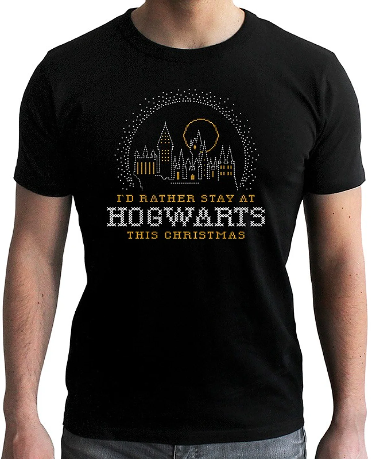Abysse | Christmas - Harry Potter | Herren T-Shirt (S)