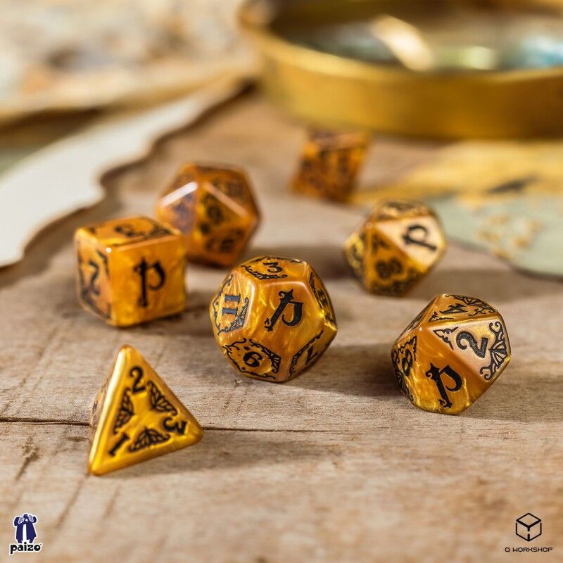 Q Workshop | Azlant | Pathfinder Dice Set