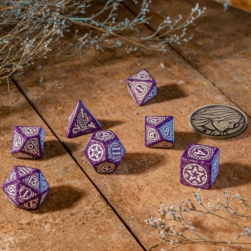 Q Workshop | Yennefer - Lilac And Gooseberries | The Witcher Dice Set