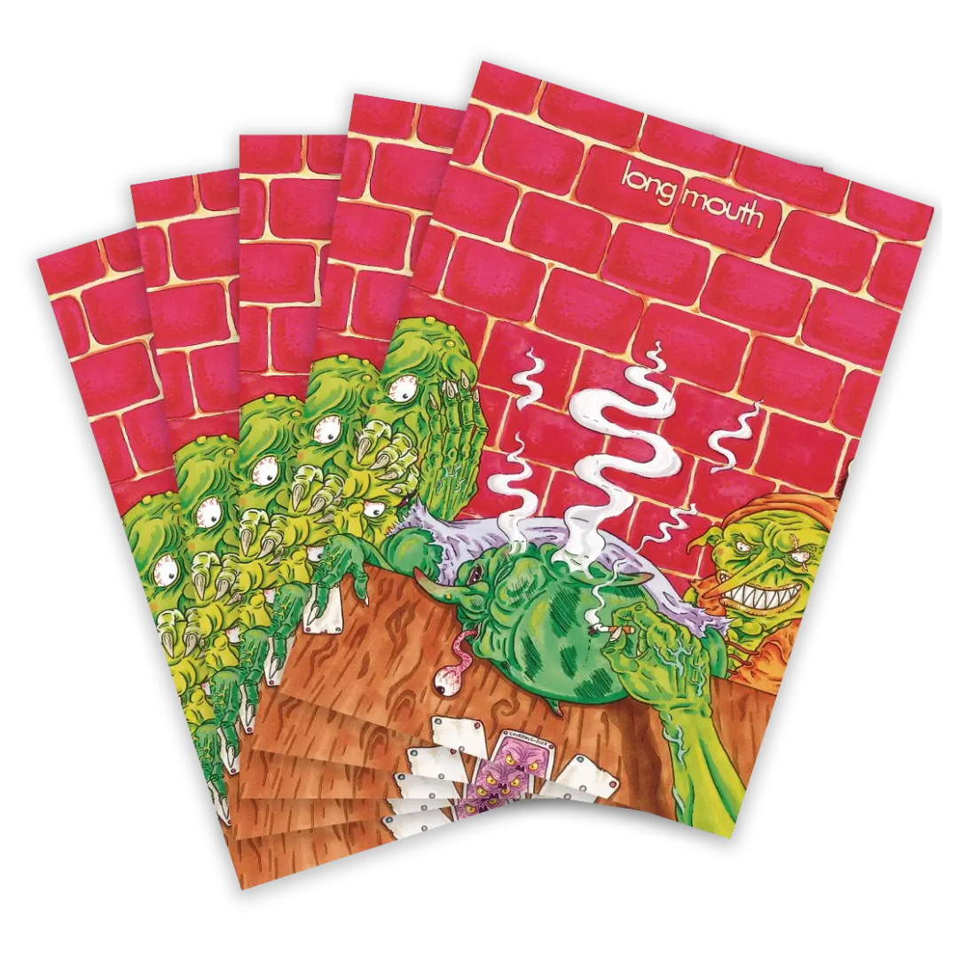 long mouth | Burnd Sleeves | Standard Size