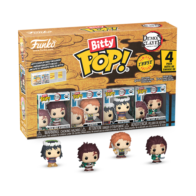 Bitty POP 4-Pack | Tanjiro | Demon Slayer