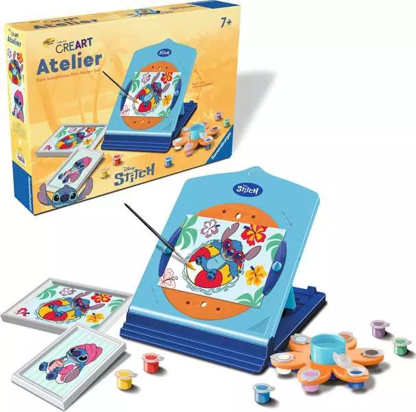 Ravensburger | Malen nach Zahlen Kinder Disney Stitch | CreArt Atelier