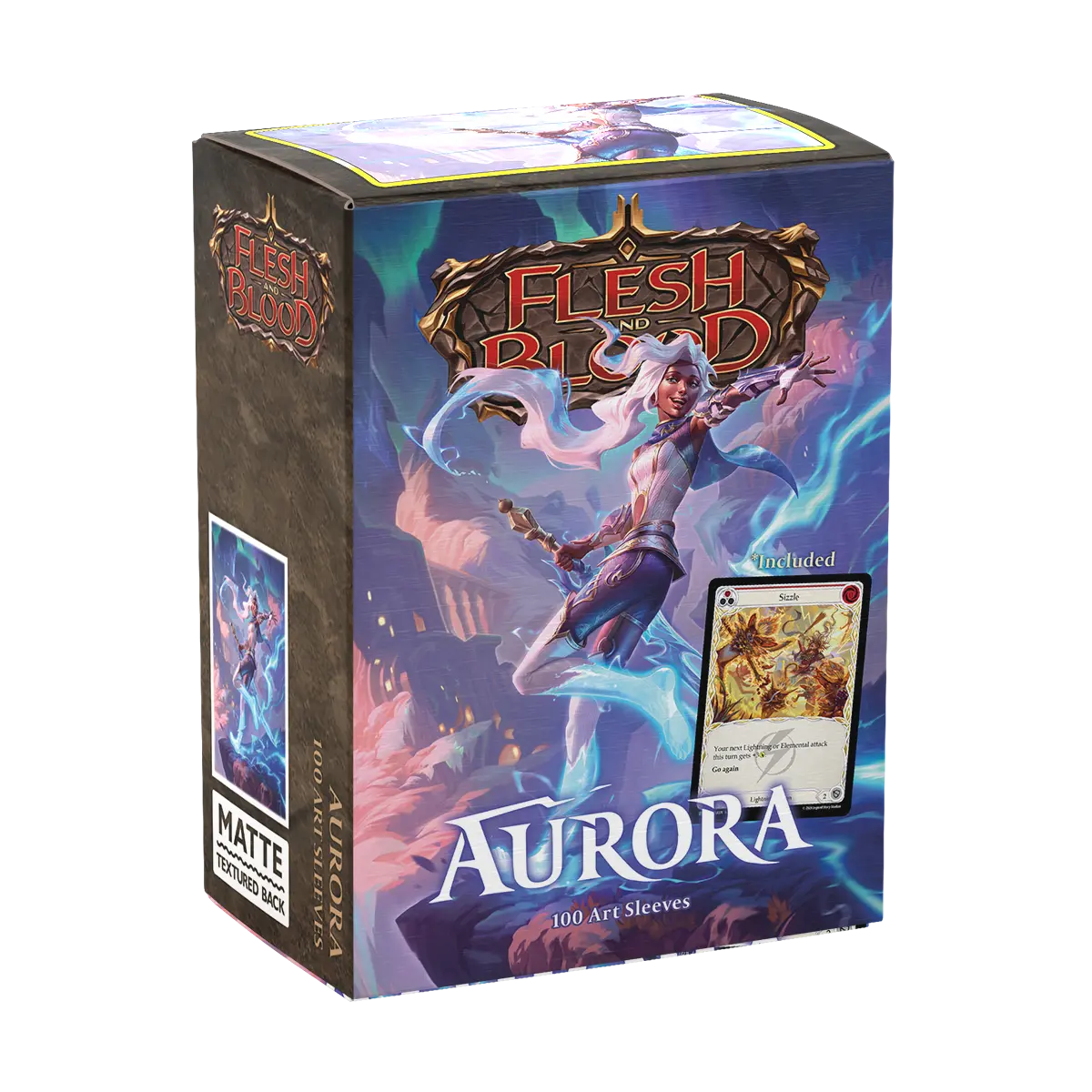 Dragon Shield: Aurora - Matte Art Sleeves - Standard Size