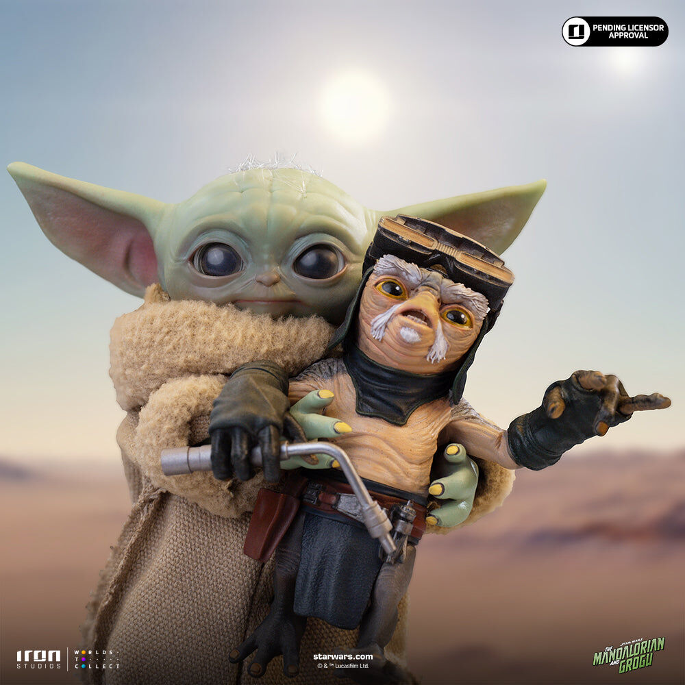 Iron Studios | Grogu No Squeezy | Mandalorian and Grogu Movie Legacy Replica 1/4