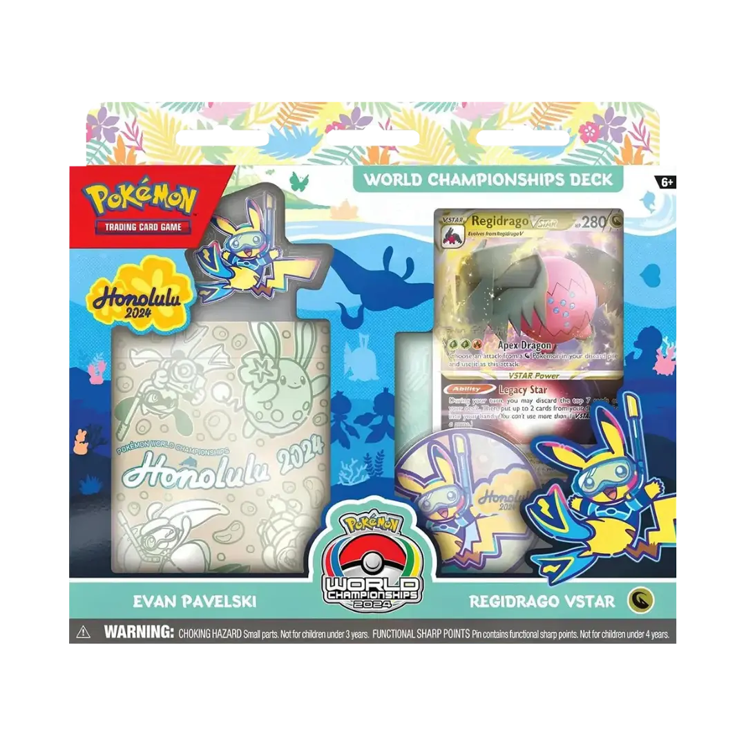 Pokémon TCG: World Championship Deck 2024 - Display (8 Stück) (EN)