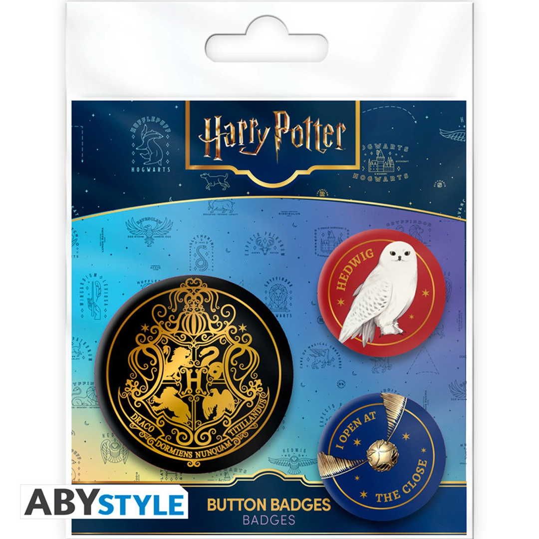 Abysse: Harry Potter - Badge Pack - Hogwarts