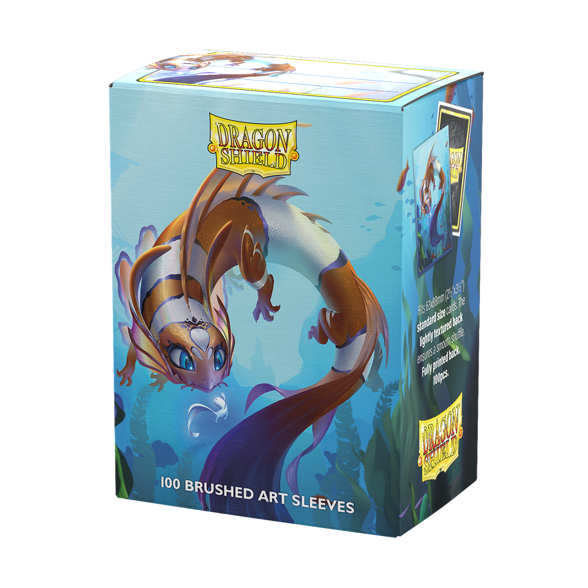 Dragon Shield: The Cinderfin - Brushed Art Sleeves - Standard Size