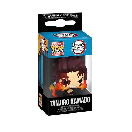 POP! Keychain | Tanjiro Kamado Dancing Flash | Demon Slayer