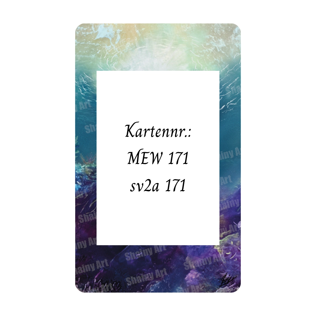 Blossom | Schillok 151 | Extended Art Acryl Case für Pokémon