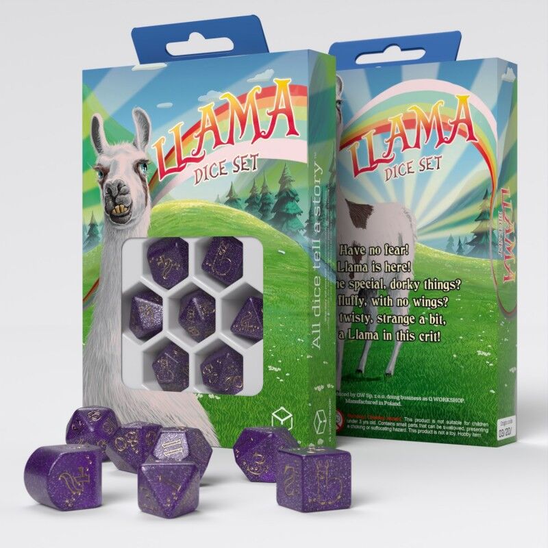 Q Workshop | Zippy | Llama Dice Set