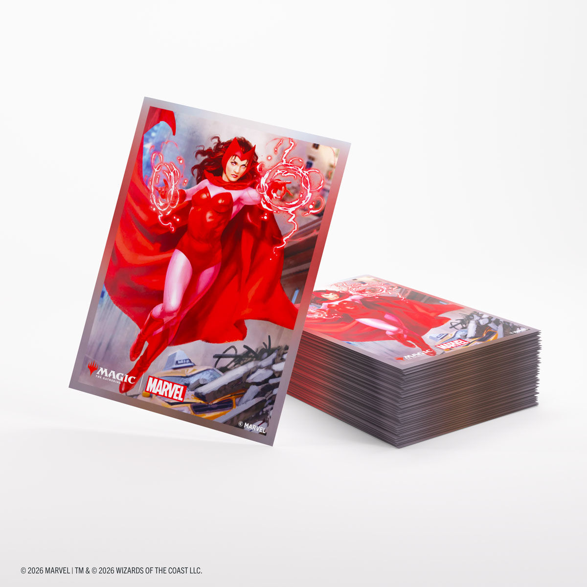 Gamegenic | Marvel Super Heroes - The Scarlet Witch | Premium Art Sleeves