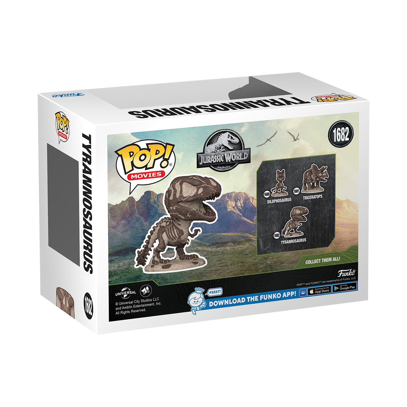POP! Movies: Tyrannosaurus Rex (Fossil) - Jurassic World