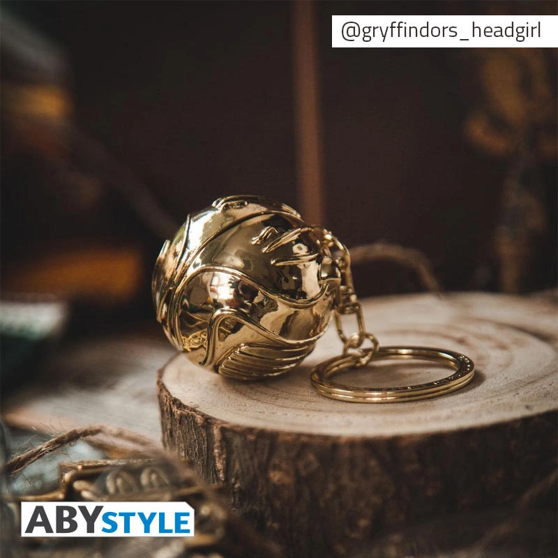 Abysse | Harry Potter | Golden Snitch 3D Keychain