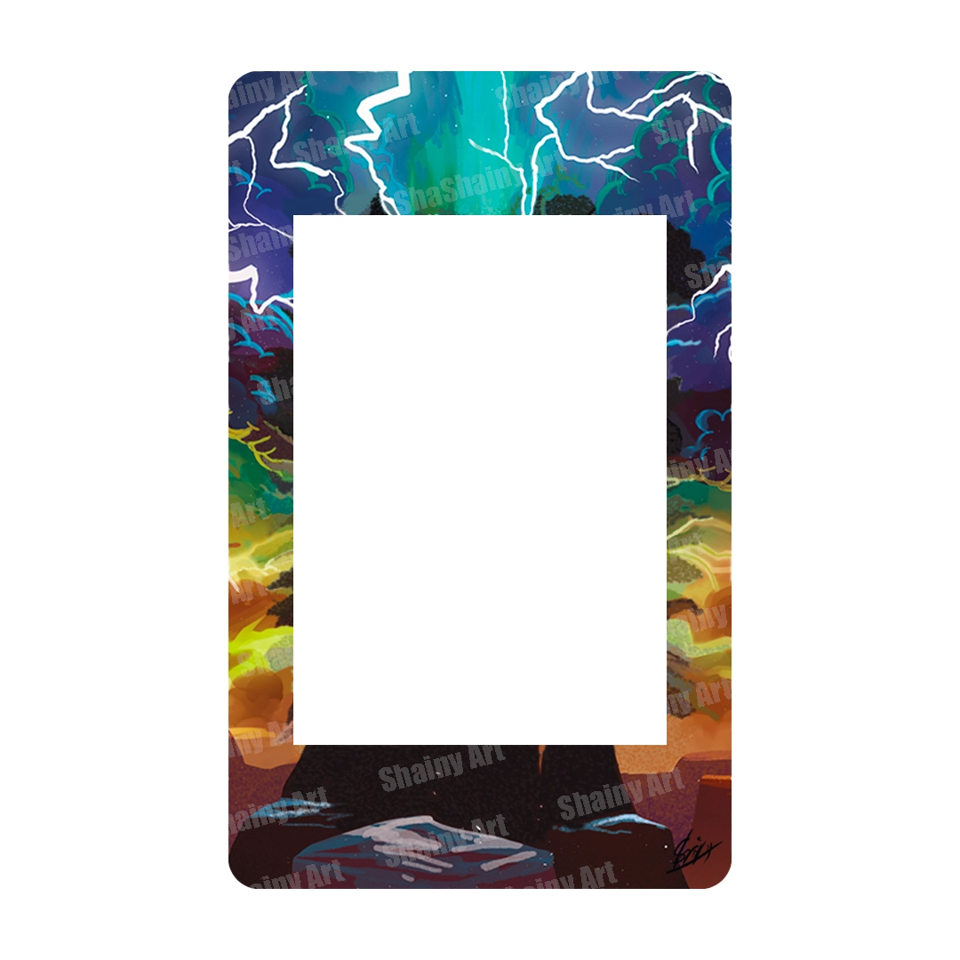 Blossom | Zekrom ex | Extended Art Acryl Case für Pokémon