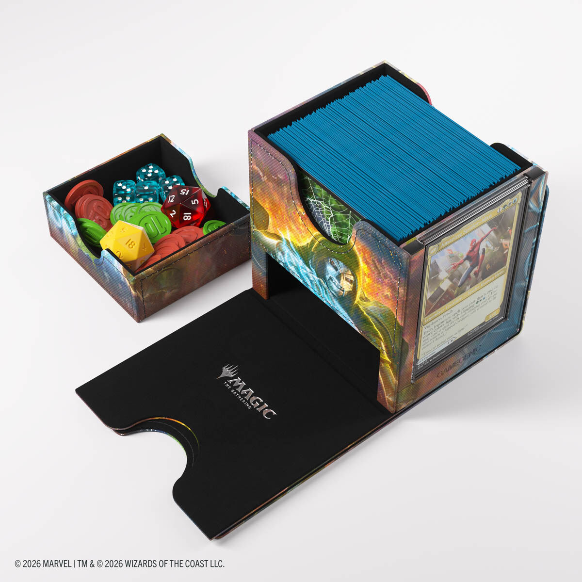 Gamegenic | Marvel Super Heroes - Doom Reigns Supreme / Loki Laufeyson | Deckbox Sidekick PRO 100+ XL