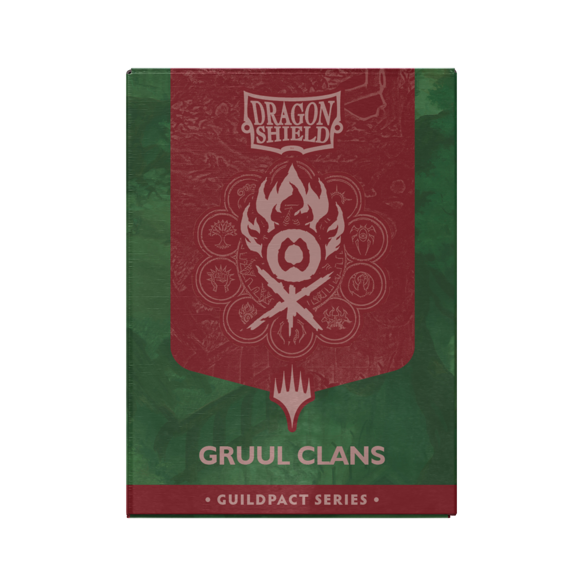 gruul card sleeves Guilds of Ravnica - Gruul Clans Standard Deck Protector sleeves for Magic (100-Pack) - Ultra Pro Card Sleeves - Card Sleeves
