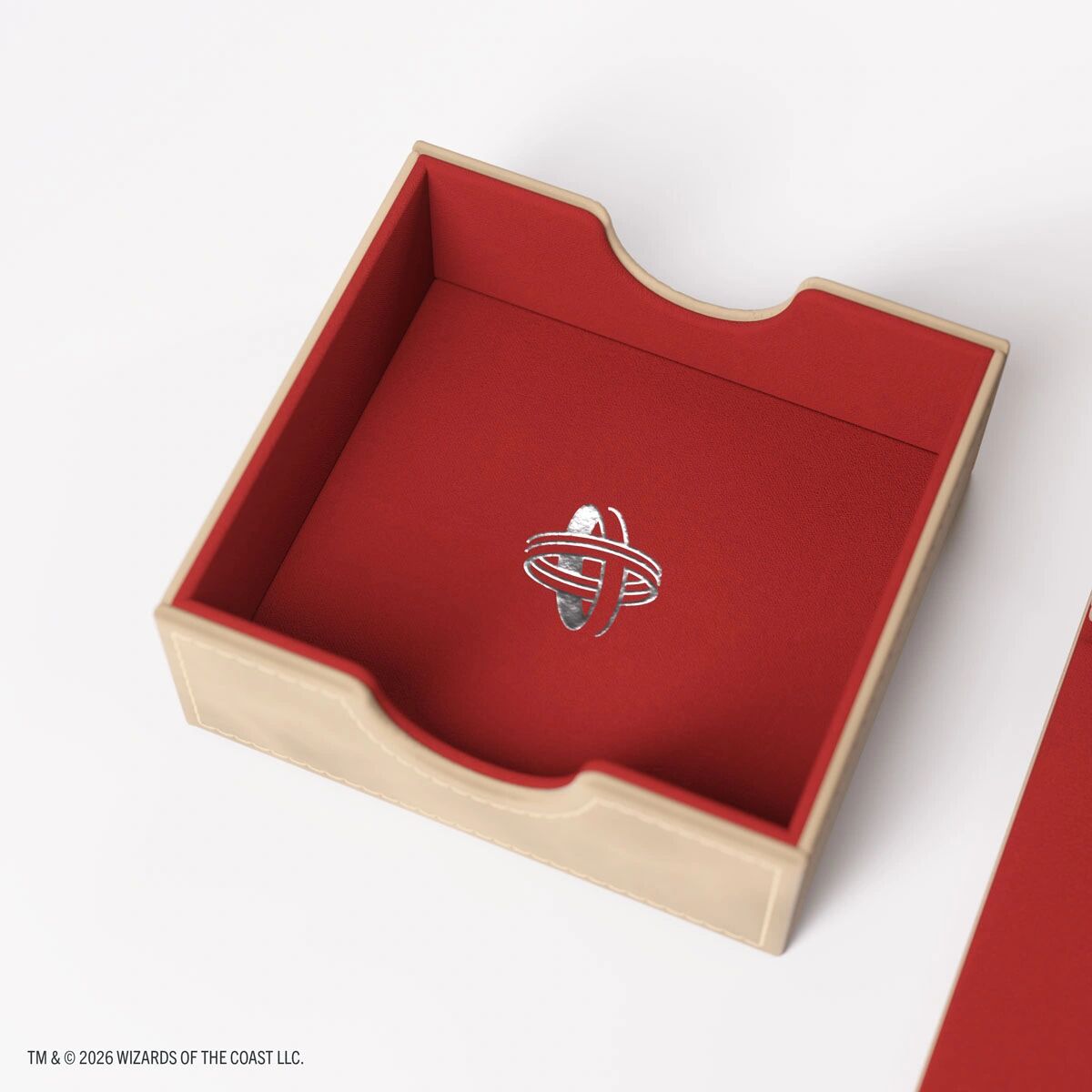 Gamegenic | Secrets of Strixhaven - Lorehold - Beige/Rot | Deckbox Sidekick Pro 100+ XL