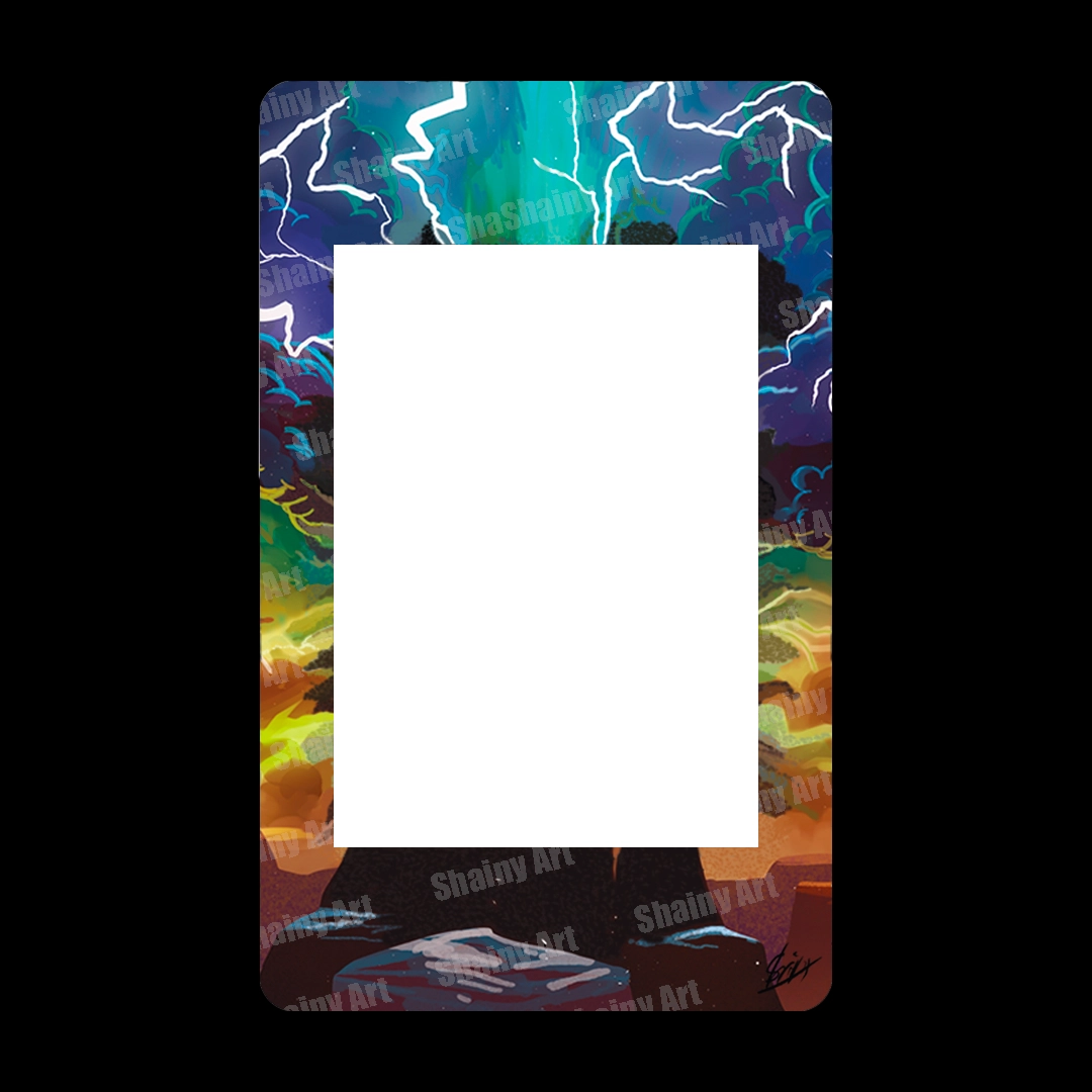 Blossom | Zekrom ex | Extended Art Acryl Case für Pokémon