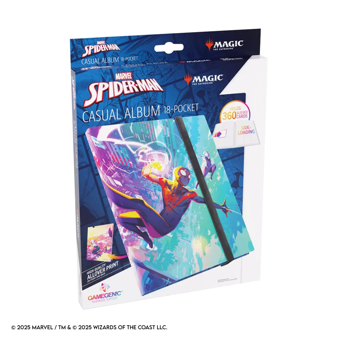 Gamegenic | Magic: The Gathering - Spider-Man / Spider-Gwen | Casual Album 18-Pocket