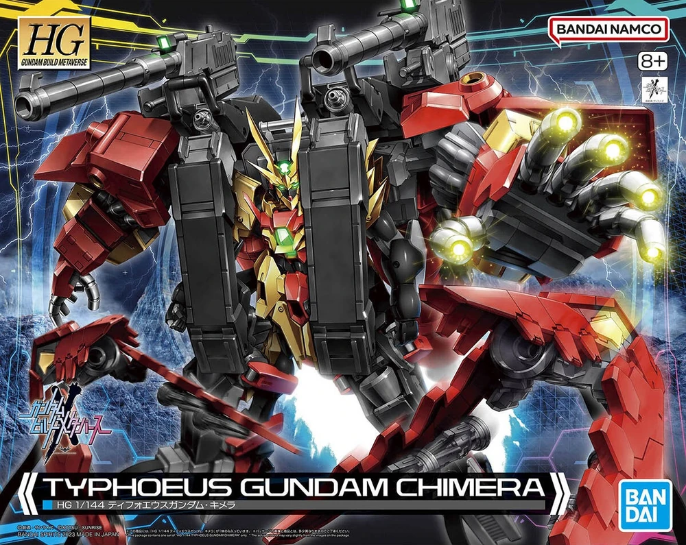 Bandai: HG Typhoeus Gundam Chimera – Gundam Build Metaverse (1/144)