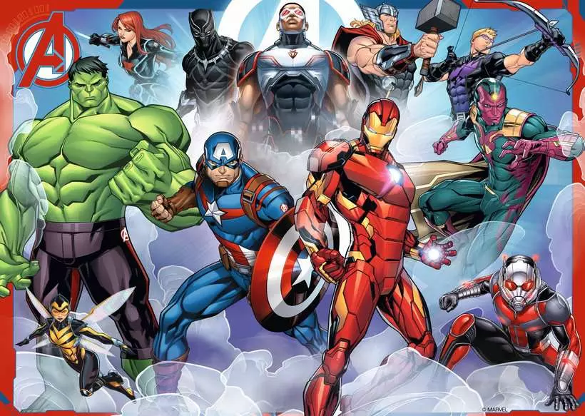 Ravensburger | Starke Avengers | 125 Teile Bodenpuzzle