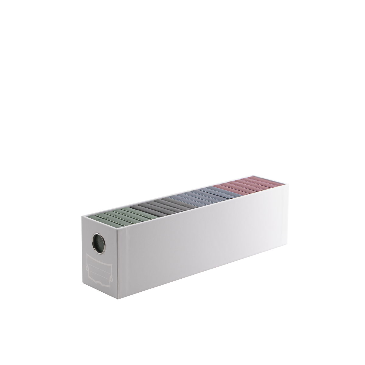 Dragon Shield | Fortress Card Drawer | Vertical 3 White