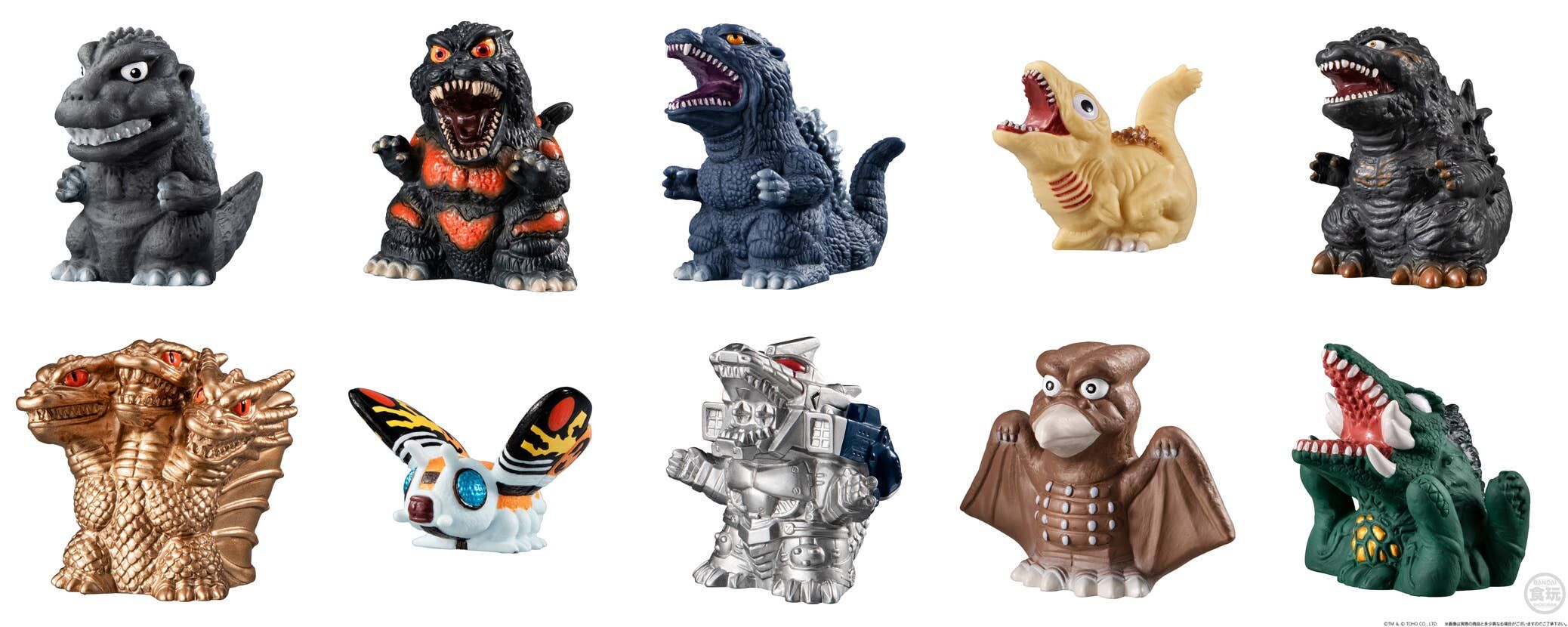 Shokugan | Godzilla SofviDoll Blind Packs (5cm) | Godzilla (10pcs)