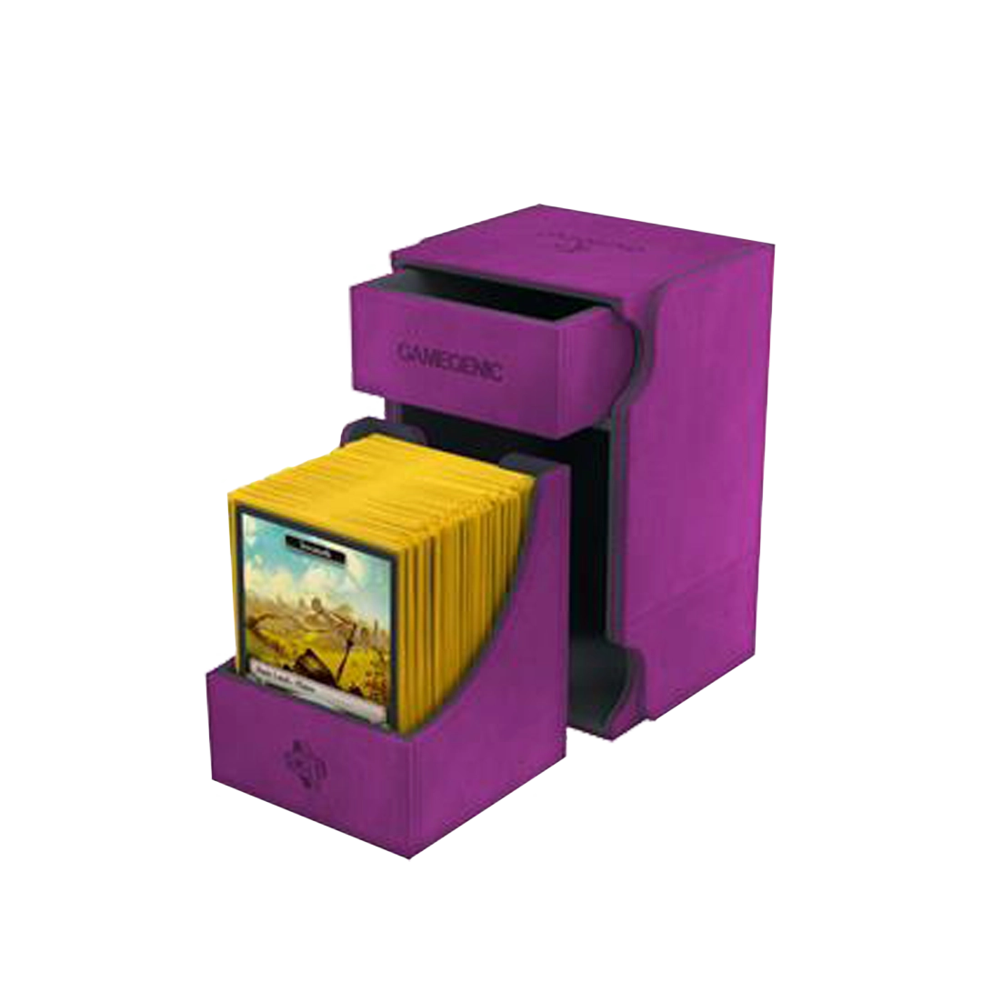 Gamegenic - Deckbox Convertible Watchtower 100+ - Lila