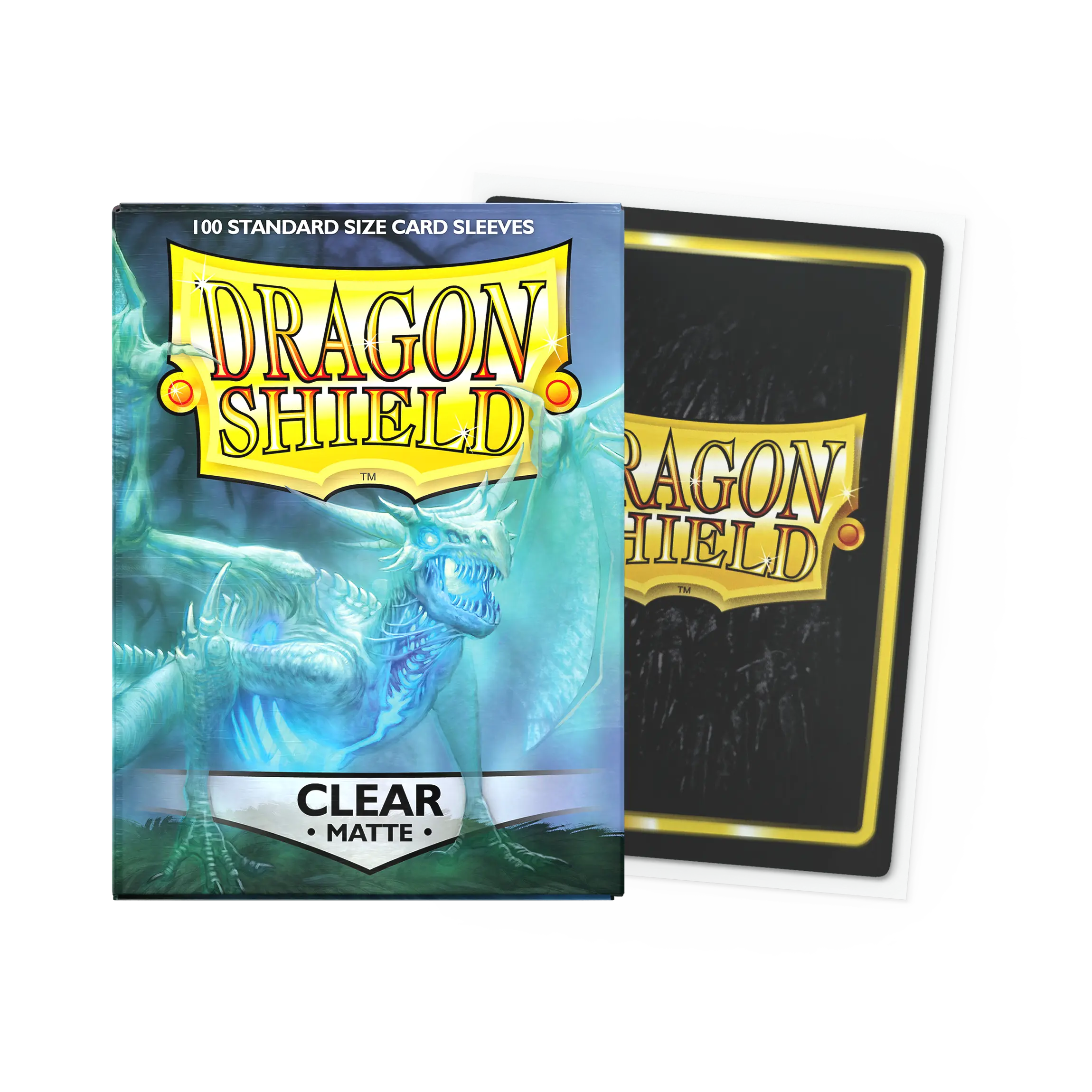 Dragon Shield: Clear - Matte Sleeves - Standard Size