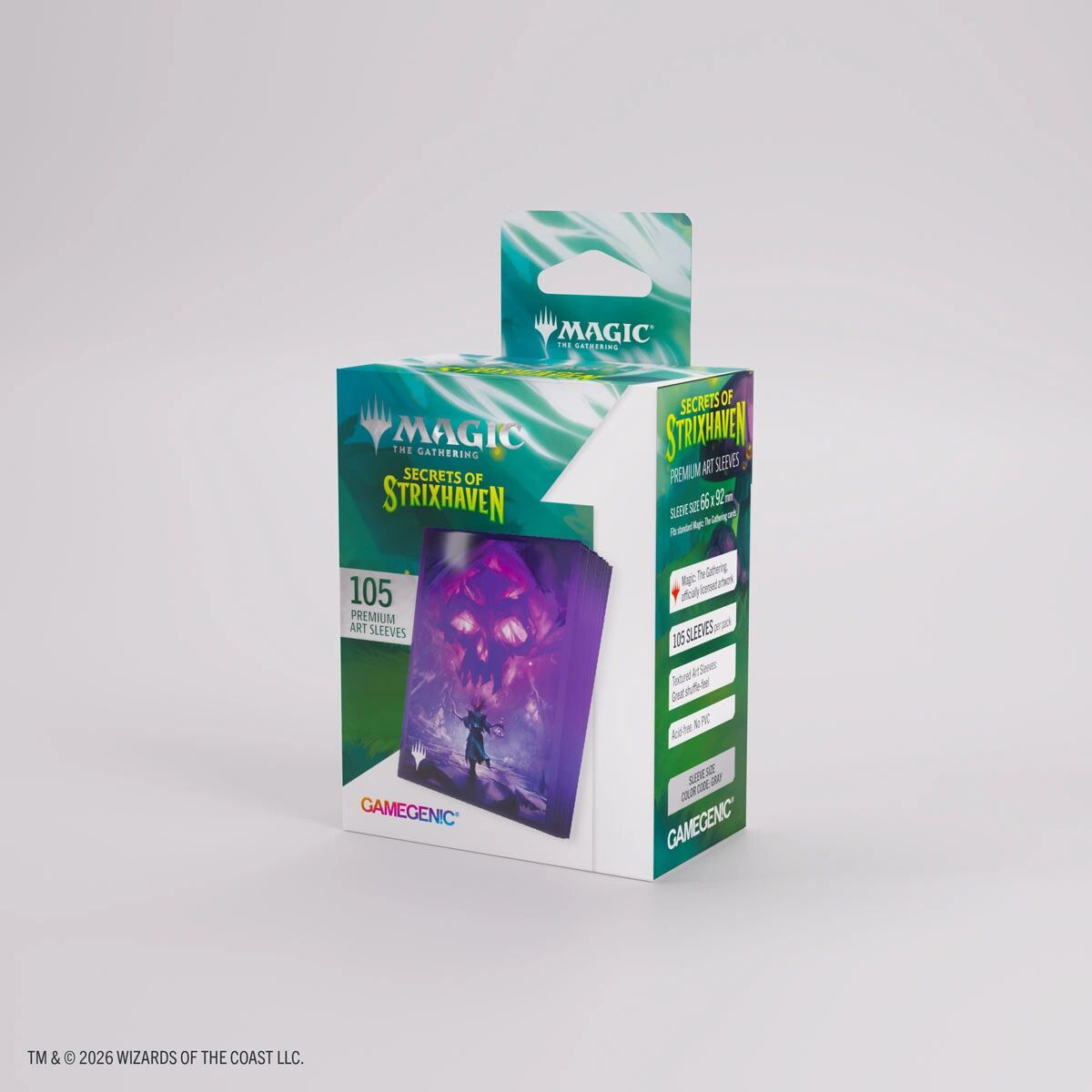 Gamegenic | Secrets of Strixhaven - Swamp | Premium Art Sleeves