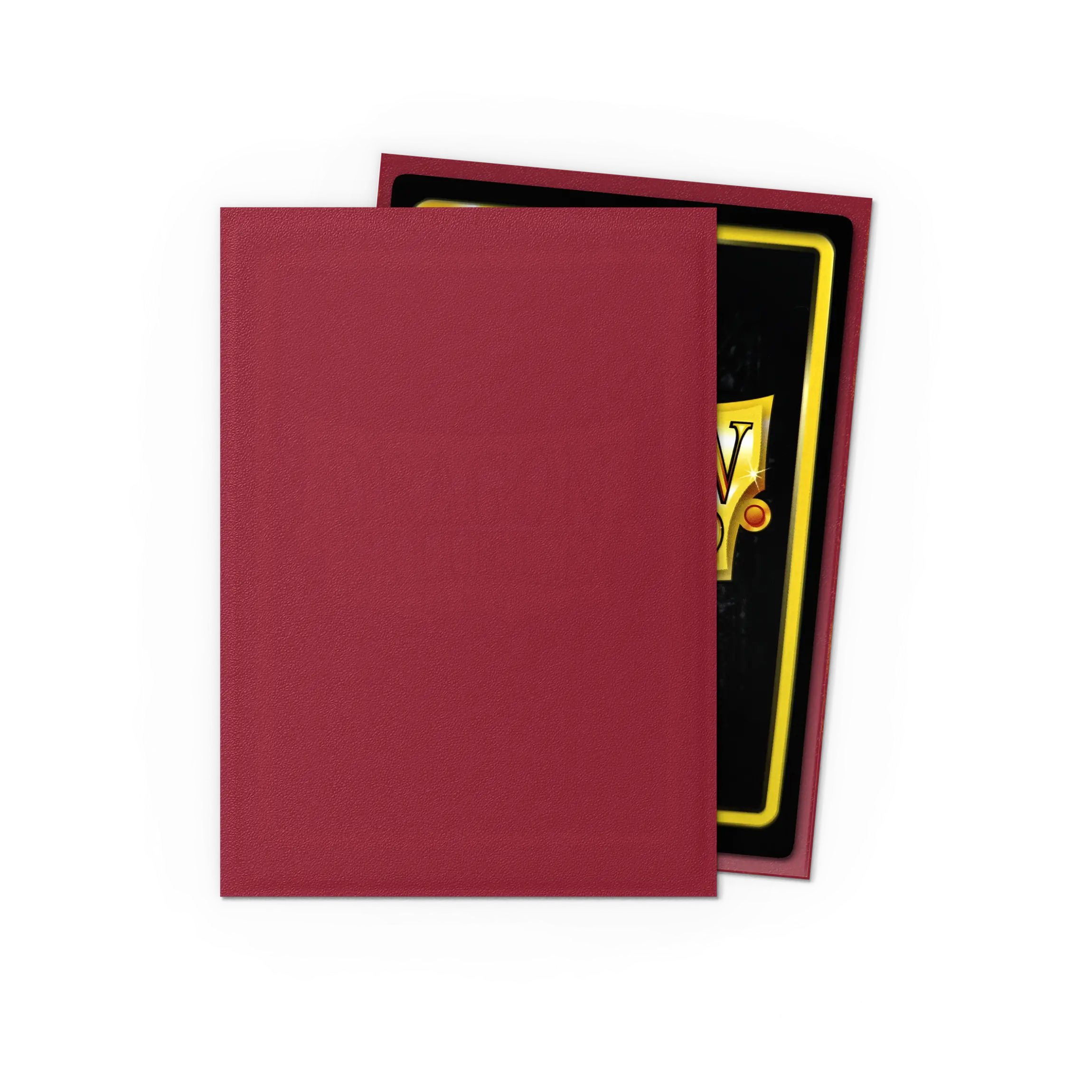 Dragon Shield: Blood Red - Matte Sleeves - Standard Size