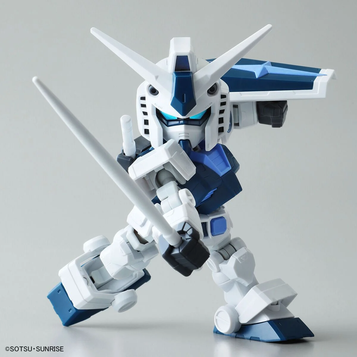 Bandai | SD The Gundam Base Limited RX-78-2 Gundam CS Frame Ver. [The Gundam Base Color] | Gundam Cross Silhouette