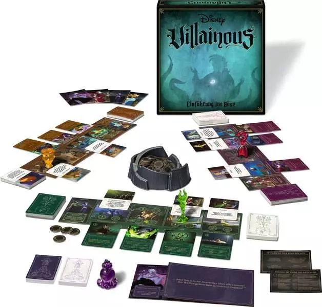 Ravensburger | Disney Villainous Einführung ins Böse | Gesellschaftsspiel & Brettspiel