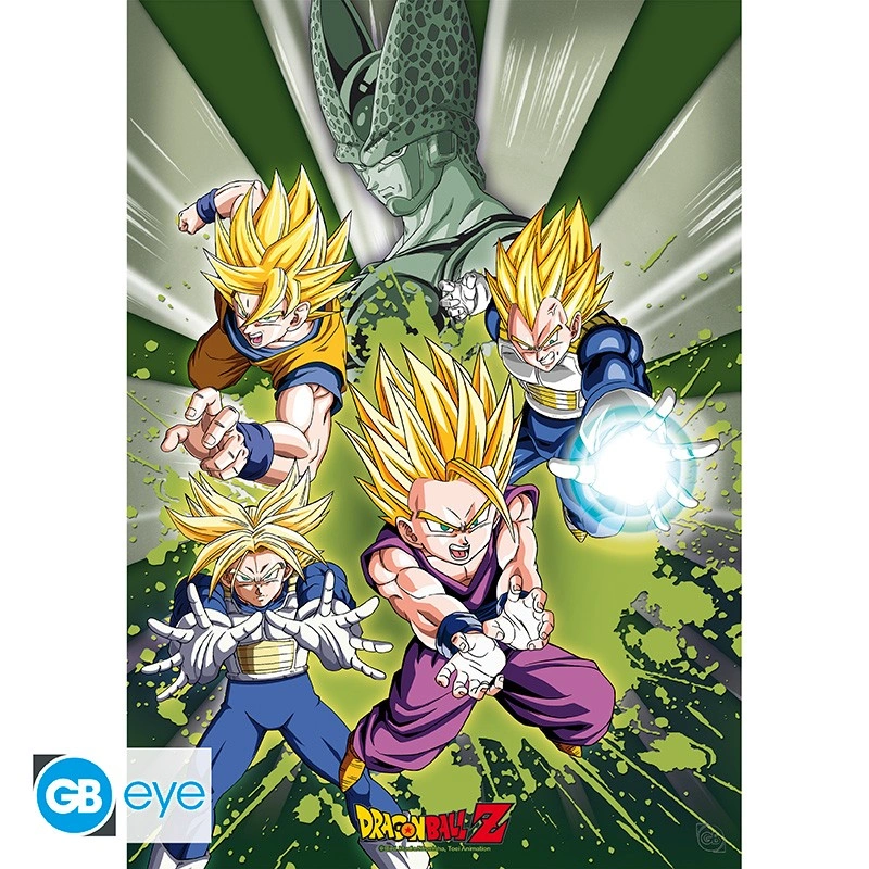 Dragon Ball Z | 9 Posters (21 x 29,7cm) Portfolio DBZ/Group | Poster