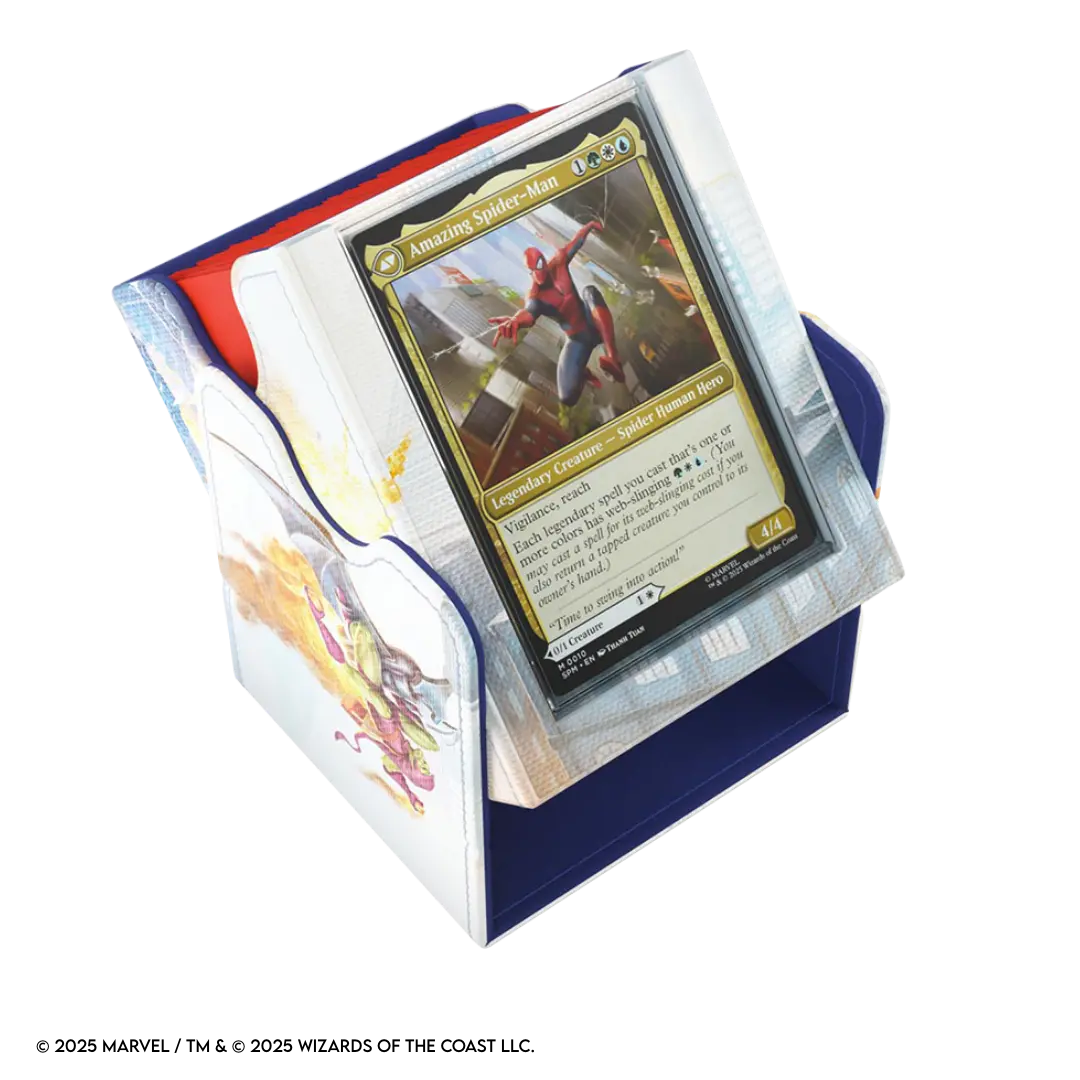 Gamegenic | Magic: The Gathering - Spider-Man / Green Goblin | Deckbox Art Squire Plus 100+ XL Convertible