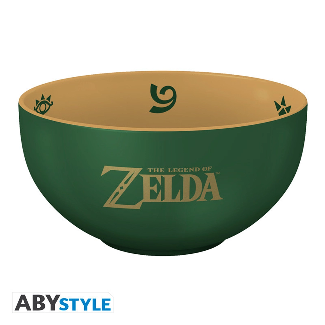 Abysse: The Legend of Zelda - Bowl 600ml Cardboard Box - Hylian Crest