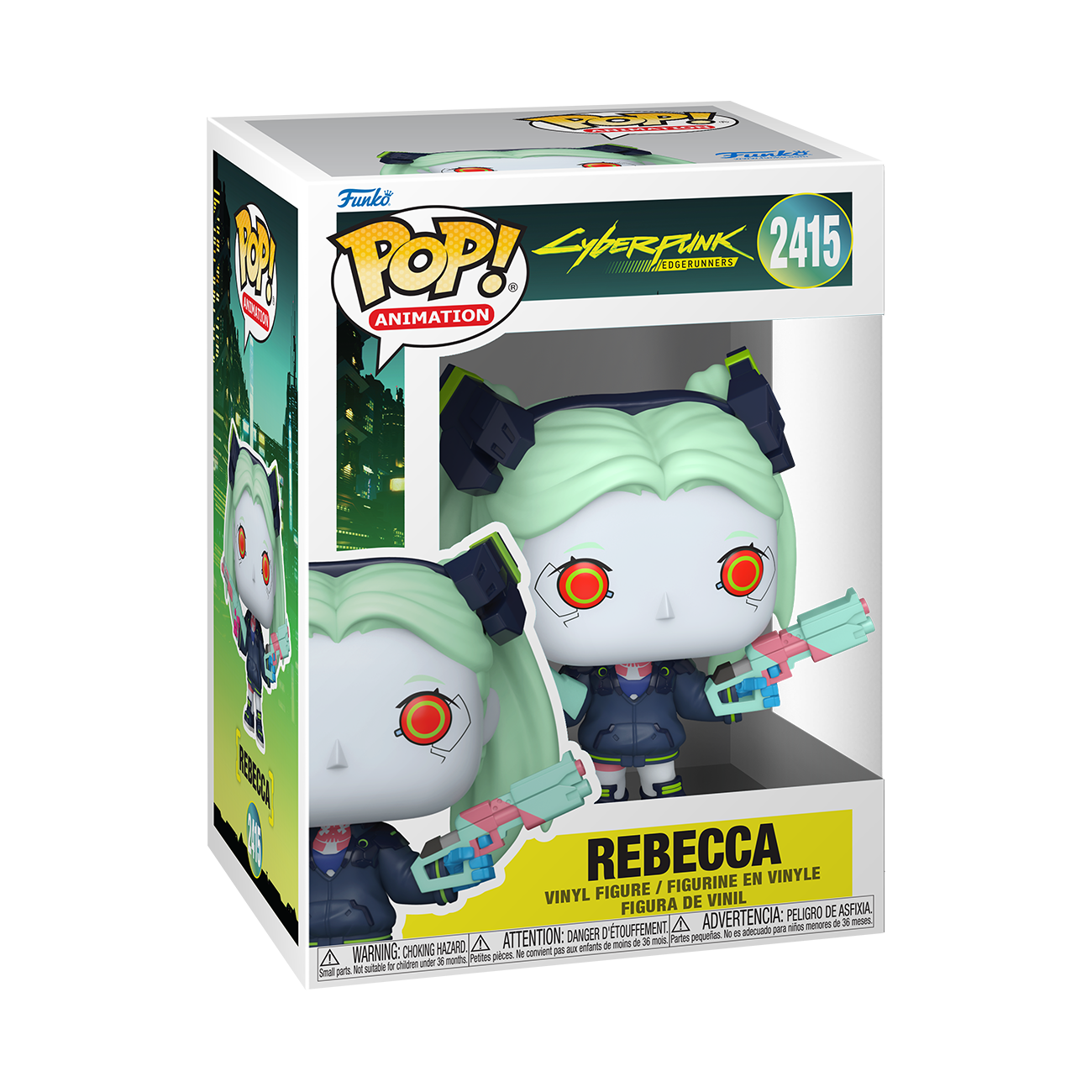 Pop! Vinyl | Rebecca | Cyberpunk: Edgerunners (1/2)