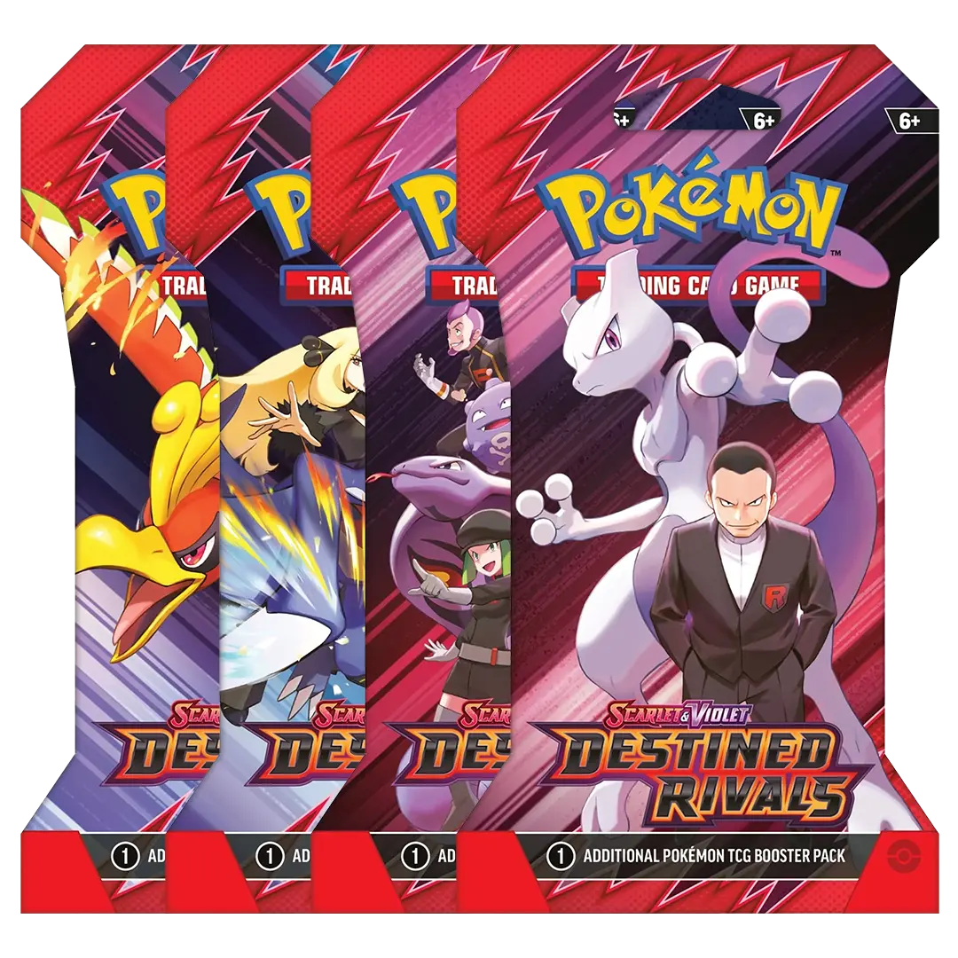 Pokemon Rivials Pokémon TCG: Destined Rivals (SV10) - Sleeved Booster (EN) | B200274