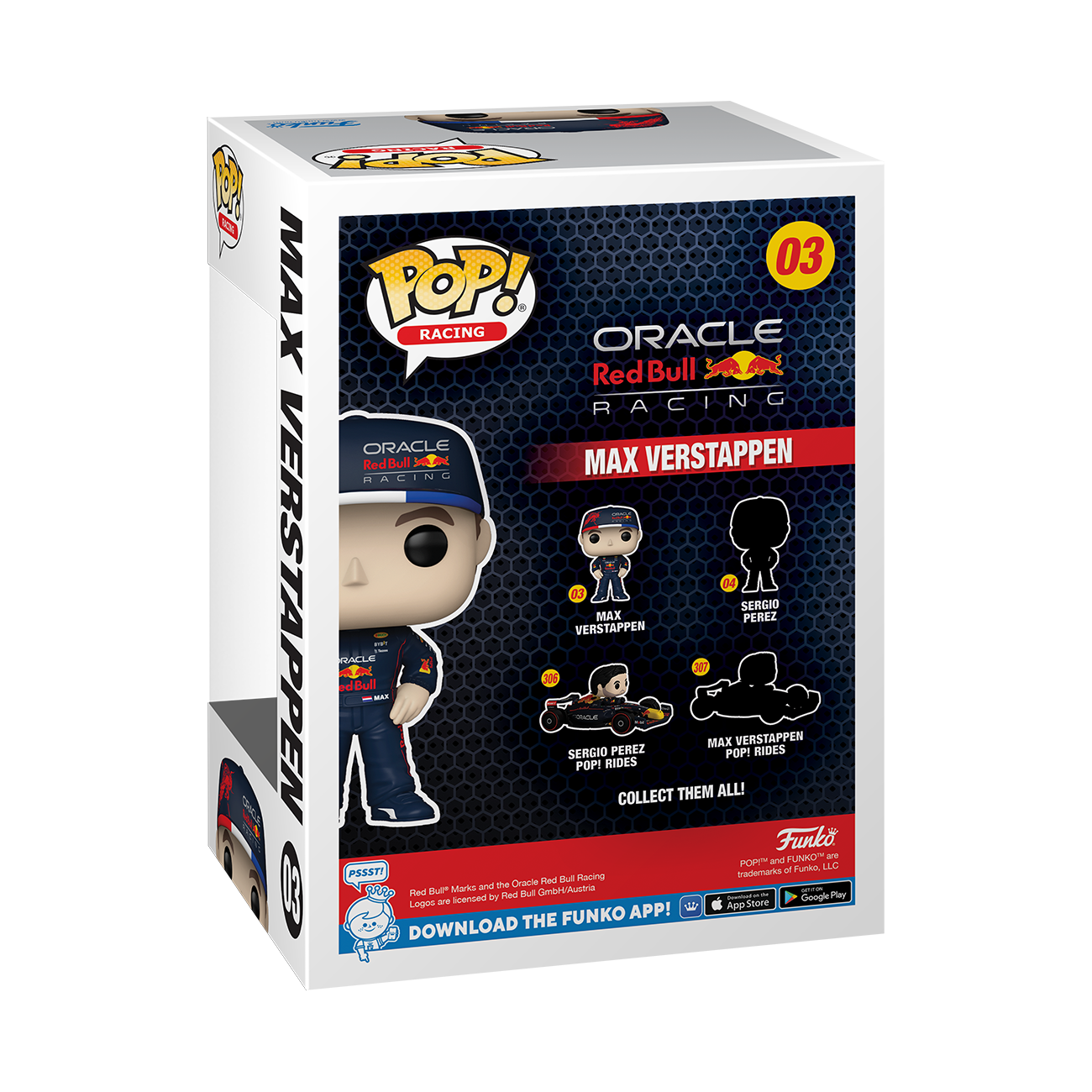 POP Vinyl: Max Verstappen - Oracle Red Bull Racing