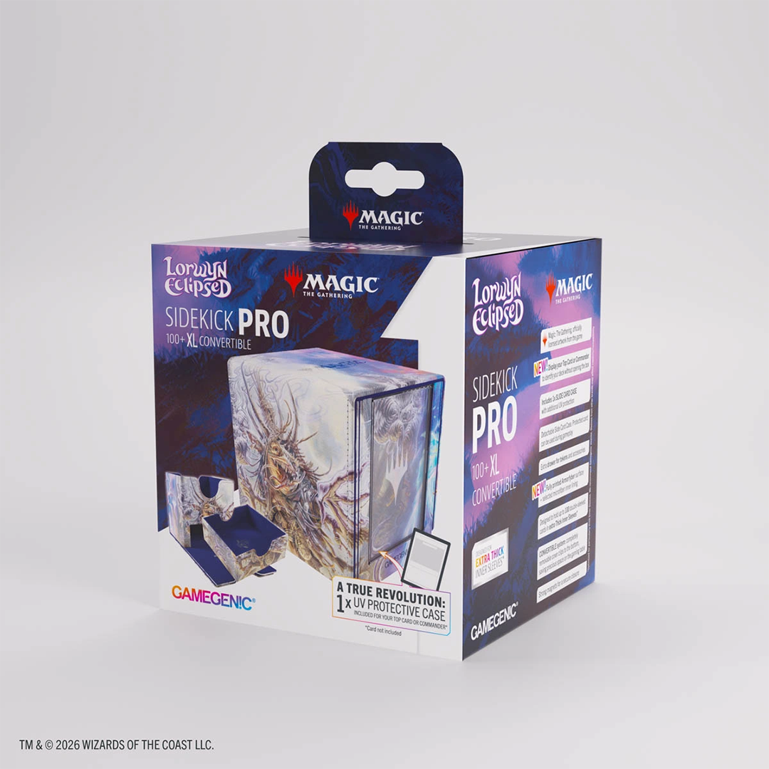 Gamegenic | MTG: Lorwyn Eclipsed - Ashling, the Limitless / Auntie, Ool Cursewretch | Sidekick Pro Convertible Deckbox 100+ XL
