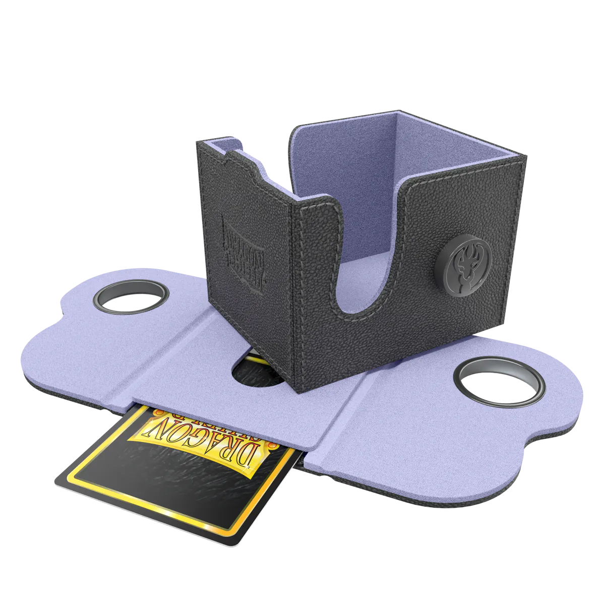 Dragon Shield | Black & Lilac | Dragon Box 100+