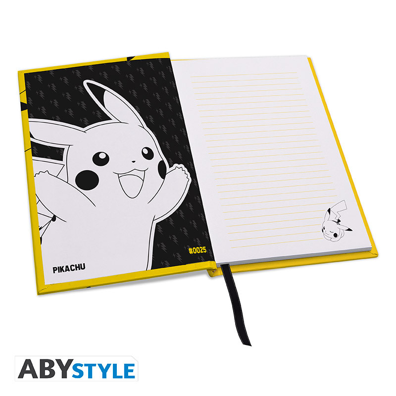 Abysse | Plush Pikachu | Pokémon Premium A5 Notebook