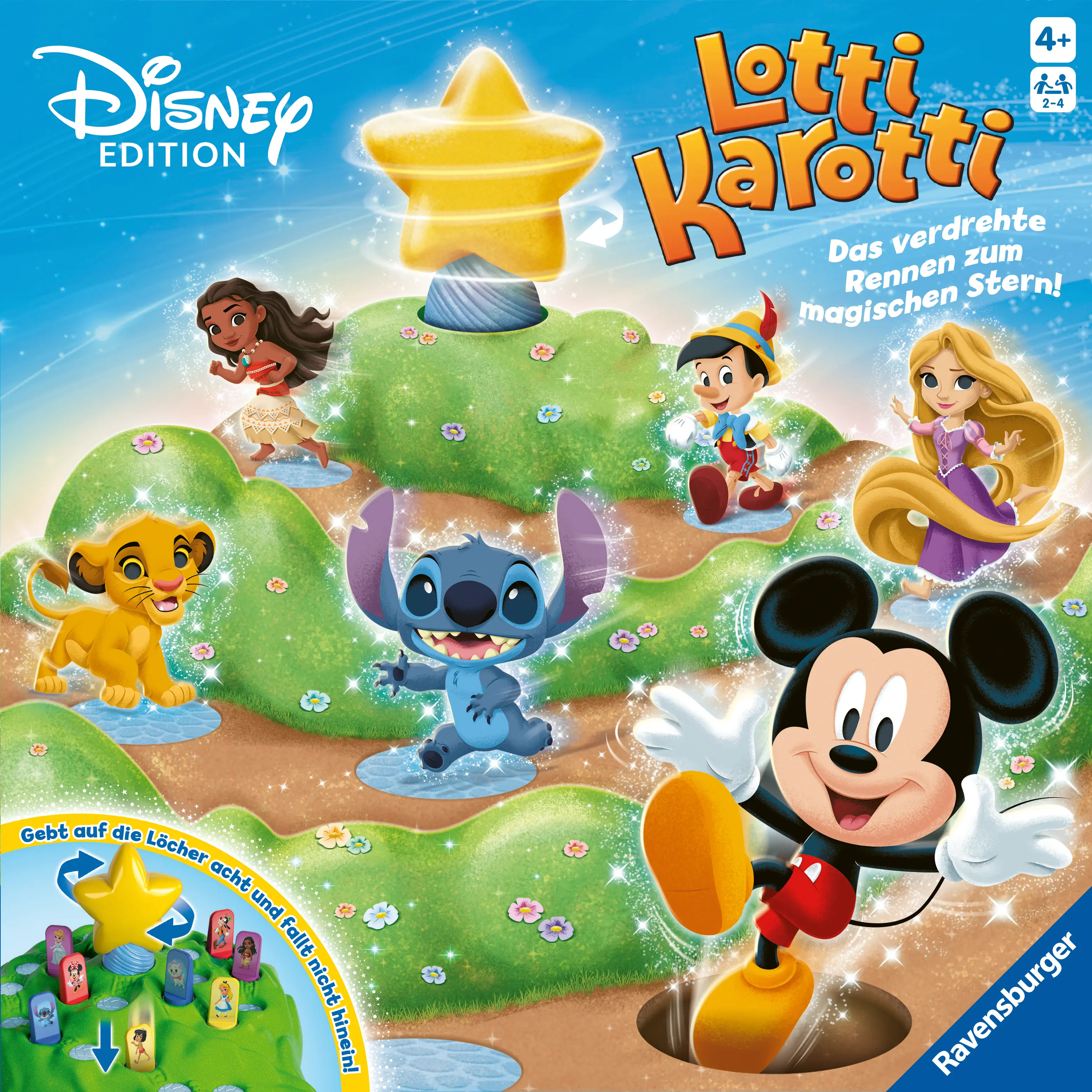 Ravensburger | Lotti Karotti Disney Edition | Familienspiel