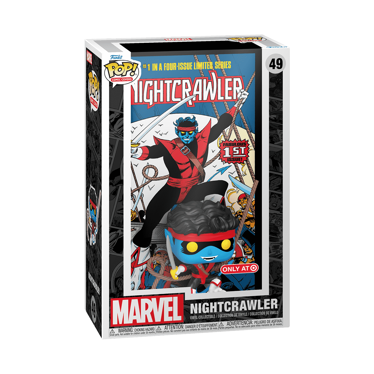 POP Comic Cover: Nightcrawler - Pop! Comic Covers