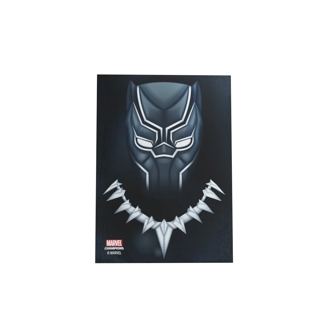 Gamegenic | Marvel Champions Sleeves | Black Panther (50+1)