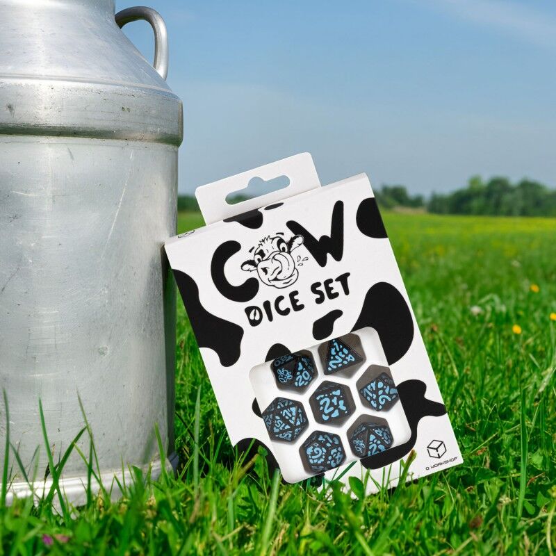 Q Workshop | MOOlissa | Cow Dice Set