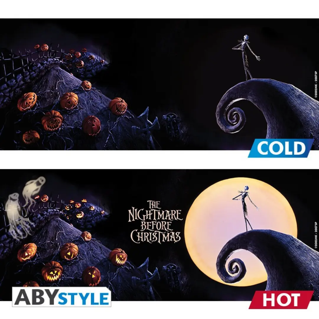 Abysse: Nightmare before Christmas - Jack & Moon Heat Change Mug