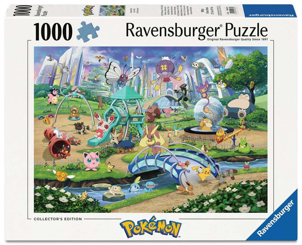 Ravensburger | Pokémon - Evoli im Park | 1000 Teile Puzzle