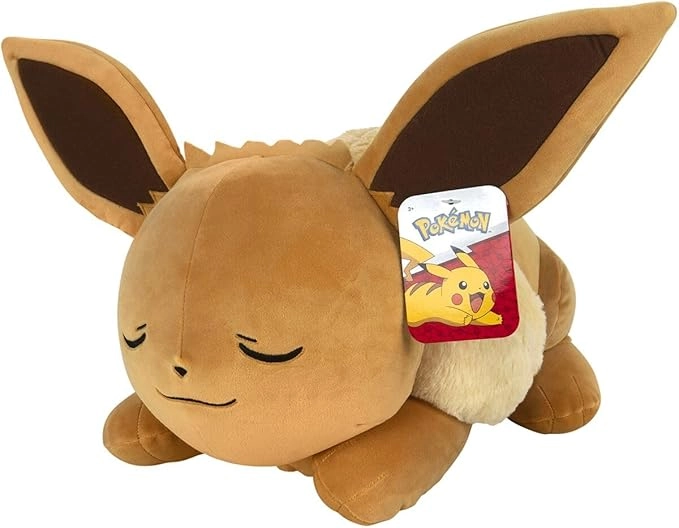 Jazwares: Pokémon sleeping Eevee - Plush 45cm